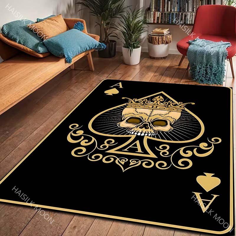 6 Styles Black Playing Card Ac - đánh giá và giá Luxury Home Textiles Usa
