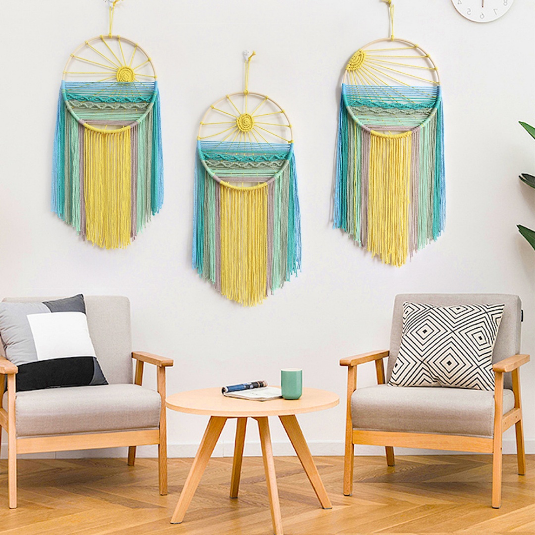 Nordic Sunrise Macrame Tapestr - đánh giá và giá Sunrise Home Textiles & Apparel