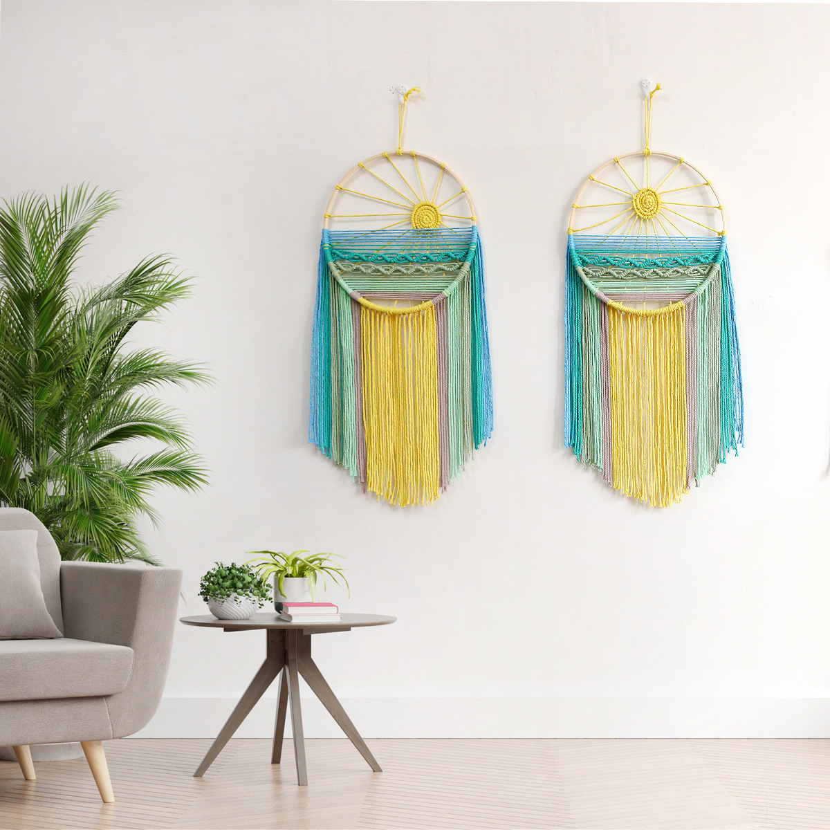 Nordic Sunrise Macrame Tapestr - đánh giá và giá Sunrise Home Textiles & Apparel