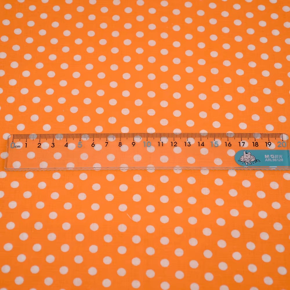 50X150CM White Orange Polka Do - đánh giá và giá Home Textiles Usa