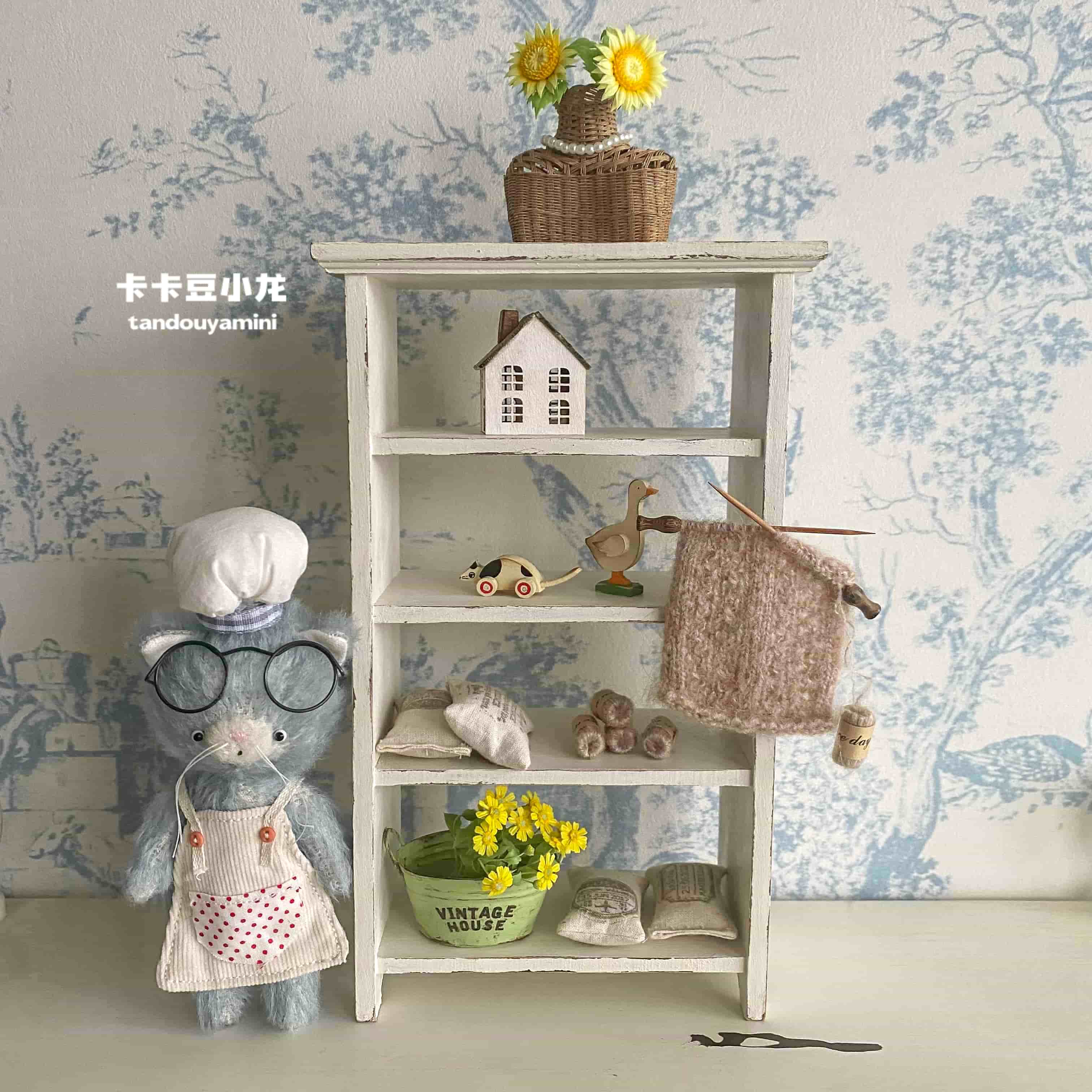 1:6 Doll House Mini Model Furn - đánh giá và giá Vintage Home Textiles