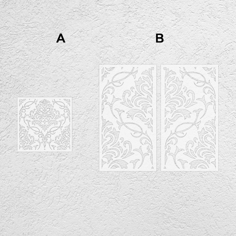 40cm - 80cm Wall Stencil Decor - đánh giá và giá Vintage Home Textiles