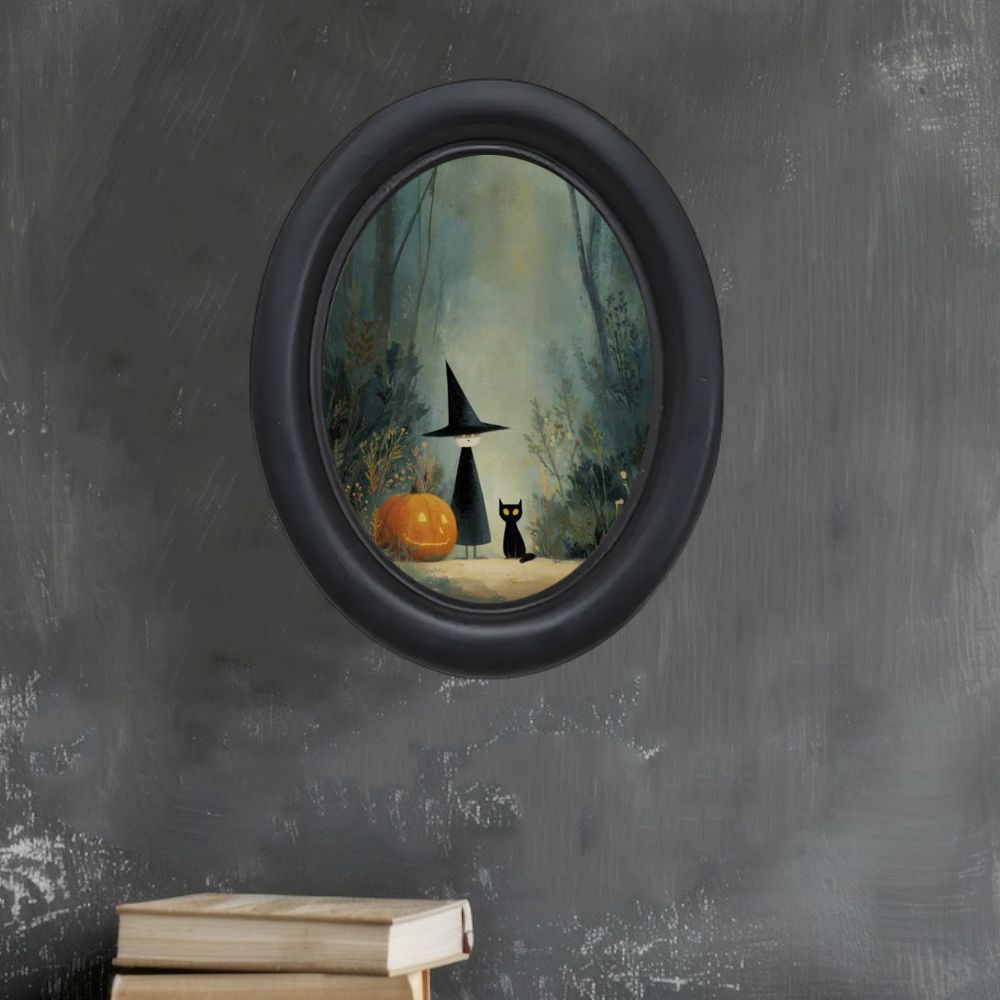 A 3D Vintage Halloween Witch a - đánh giá và giá Vintage Home Textiles