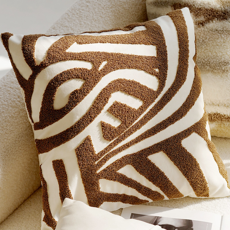 45x45CM Brown Vintage Nordic T - đánh giá và giá Luxury Home Textiles Usa