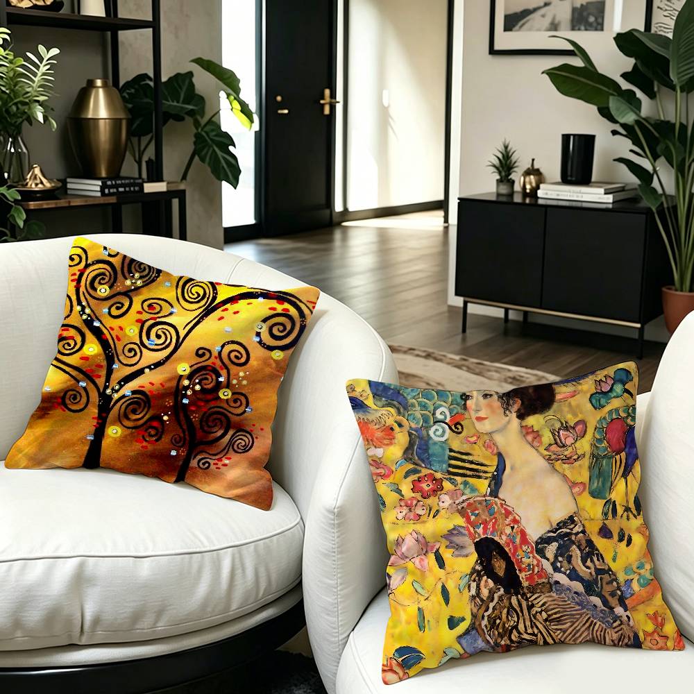 Classic Gustav Klimt Artwork P - đánh giá và giá Home Textiles Classic Fashion