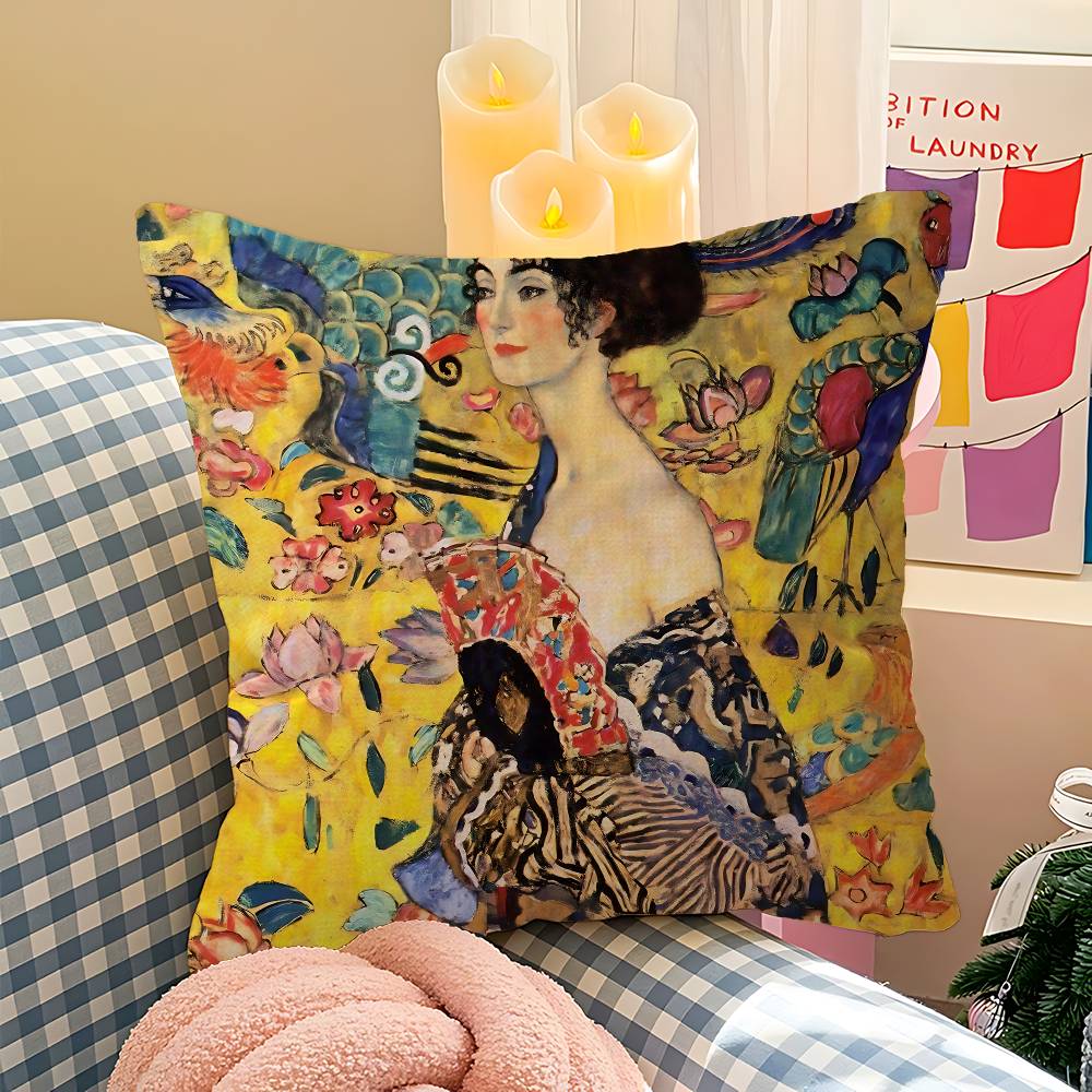 Classic Gustav Klimt Artwork P - đánh giá và giá Home Textiles Classic Fashion