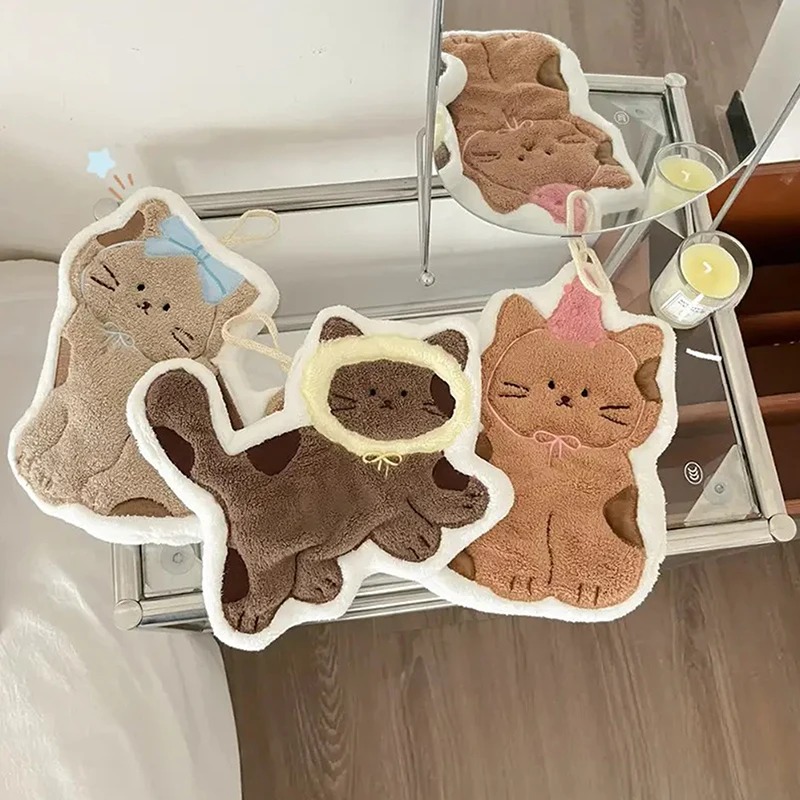 Creativity Cute Cat Shaped Han - đánh giá và giá Home Textiles Usa